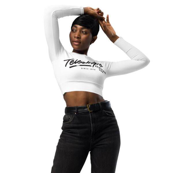 Teleskope Long-Sleeve Crop Top - Image 2