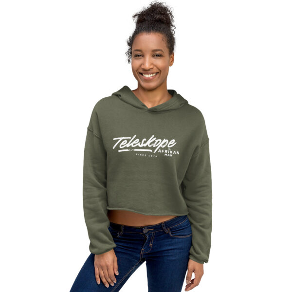 Teleskope Crop Hoodie - Image 3